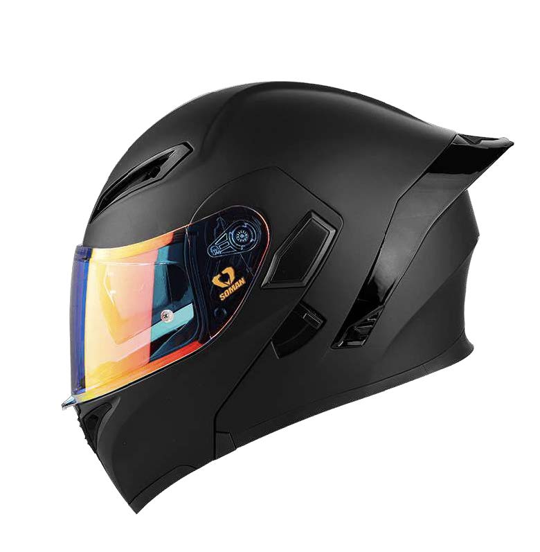 CASCO SOMAN 955-S ALERON NEGRO