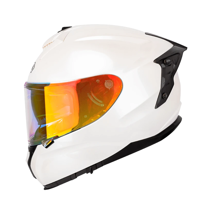 CASCO SOMAN SM961-S SOLID SPOILER NEGRO