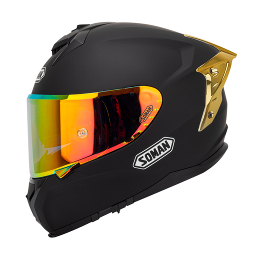 CASCO SOMAN 961-S  SOLID SPOILER DORADO